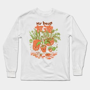 My Best Tomodachis - Plants Long Sleeve T-Shirt